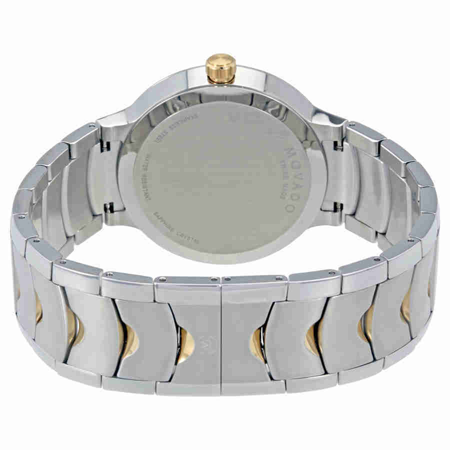 Movado Luno Black Dial Mens Watch 0607043