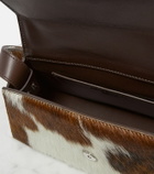 Acne Studios Distortion Small calf hair crossbody bag