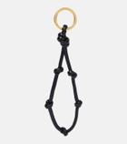 Bottega Veneta - Knotted leather keyring