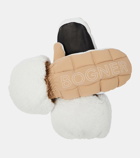 Bogner Sabina shearling ski mittens