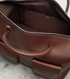 Max Mara Large leather top-handle bag