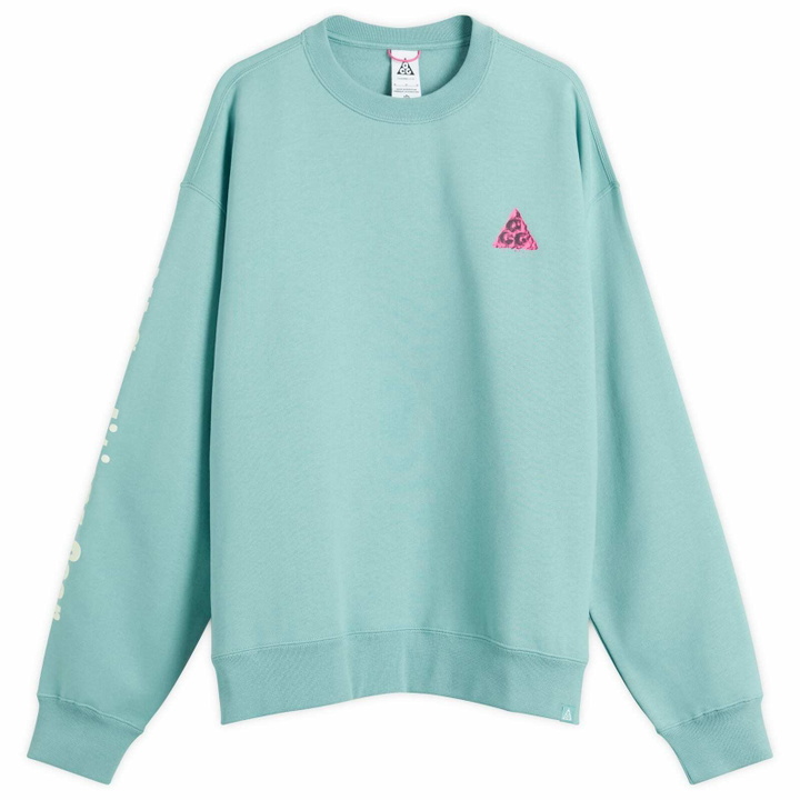 Photo: Nike Men's ACG Fleece Crewneck in Cannon