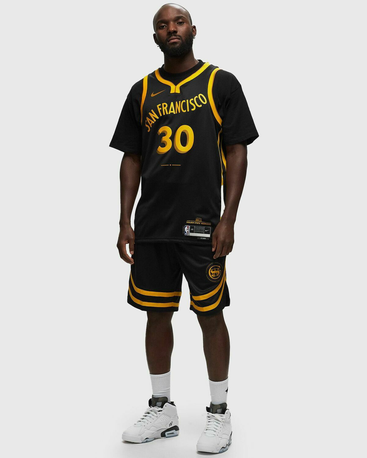 Golden state warriors fashion black jersey curry