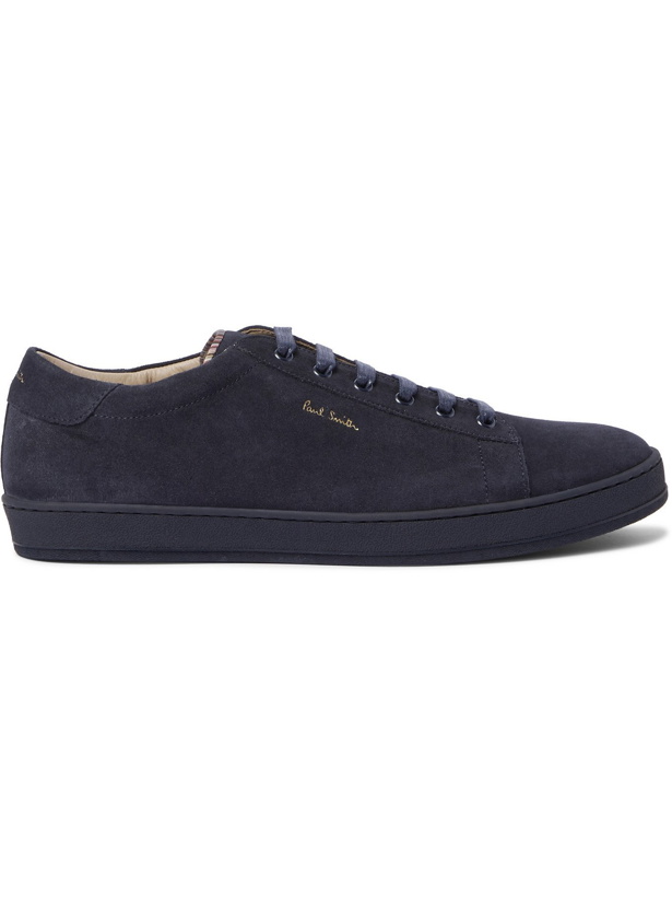 Photo: PAUL SMITH - Hassler Suede Sneakers - Blue
