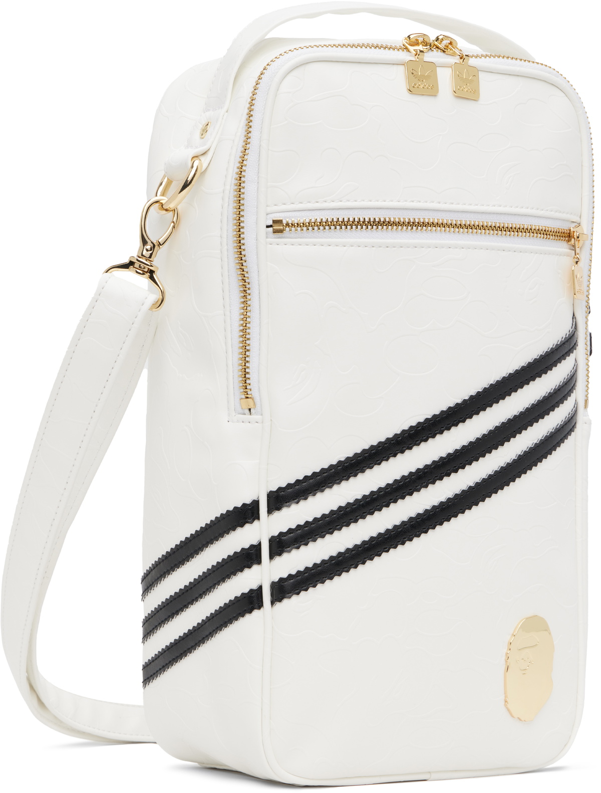 adidas Originals x BAPE Unisex Bag White JN7123 | FOOTDISTRICT