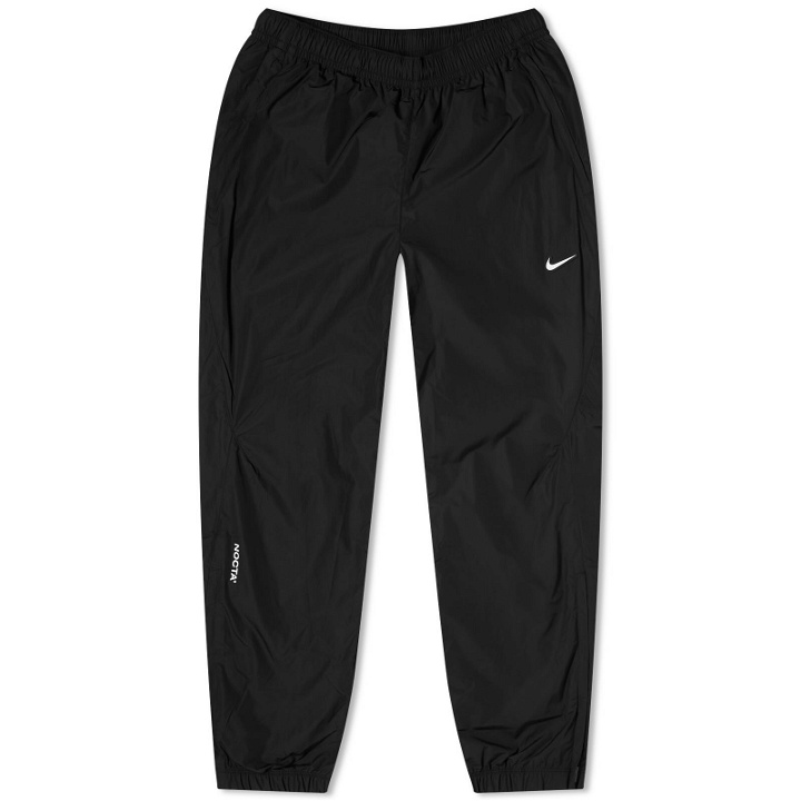 Photo: Nike x NOCTA Cardinal Stock Woven Trek Pant in Black &White
