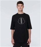 Moncler Genius x Rick Owens logo cotton jersey T-shirt