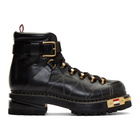 Thom Browne Black Hiking Boots