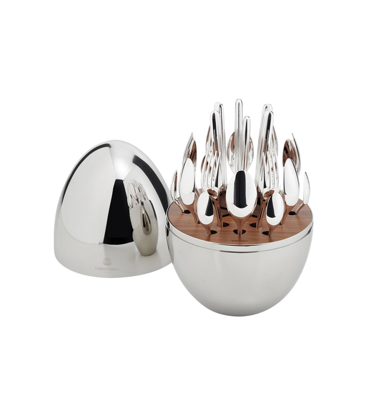 Photo: Christofle Mood 24-piece silver-plated cutlery set