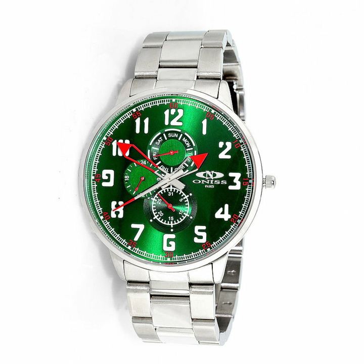 Photo: Oniss ON1818 Quartz White Dial Mens Watch ONJ1818-MGN
