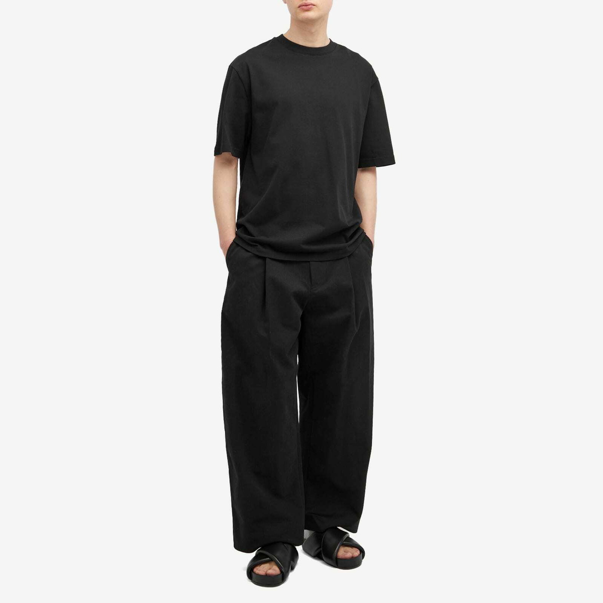 Róhe Men's Oversized T-Shirt in Black