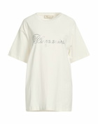 Blumarine Womens T-shirt Ivory