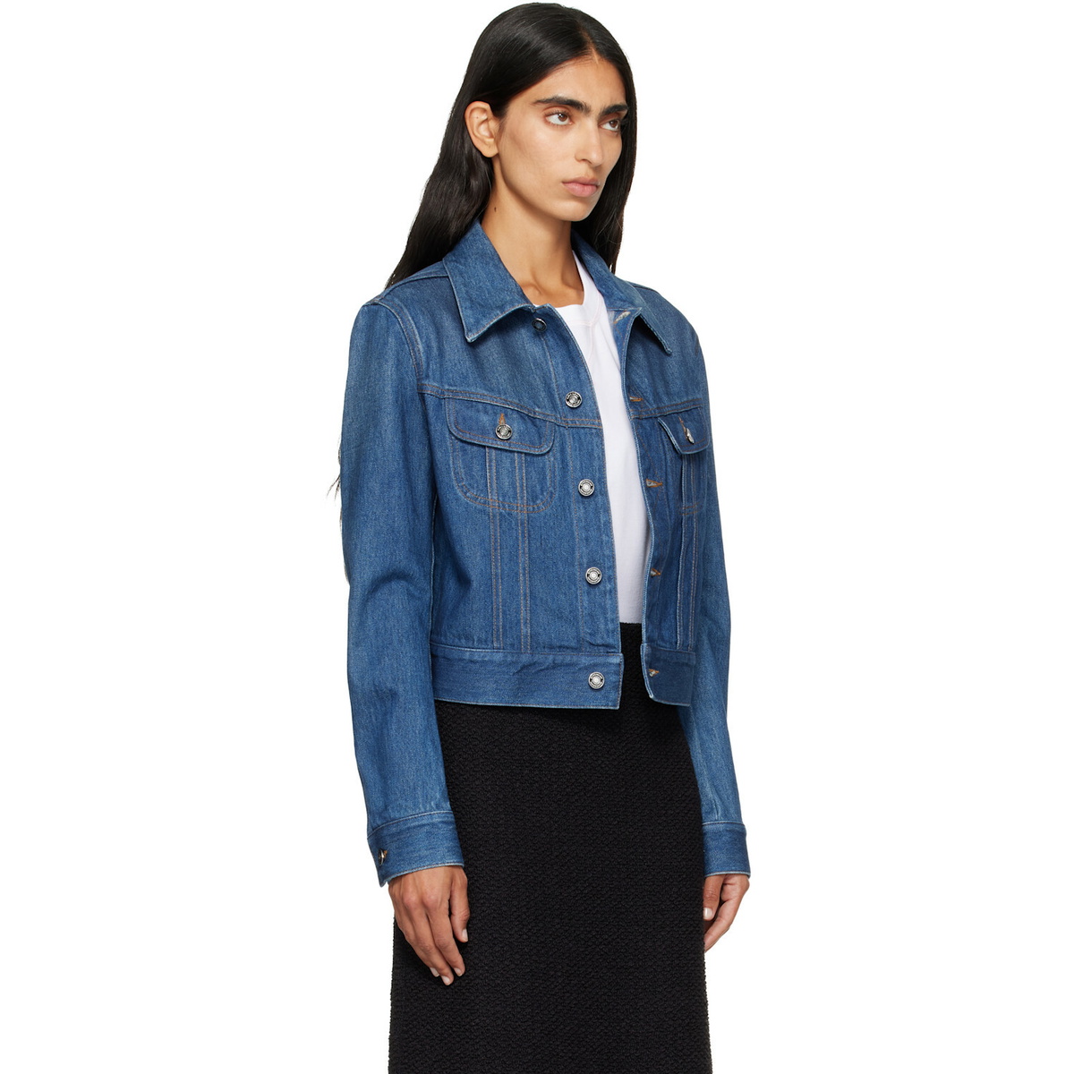 Givenchy Blue Regular Denim Jacket