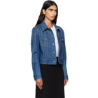 Givenchy Blue Regular Denim Jacket