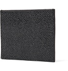 Thom Browne - Pebble-Grain Leather Cardholder - Black