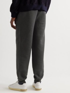 Loro Piana - Tapered Cotton-Blend Jersey Sweatpants - Gray