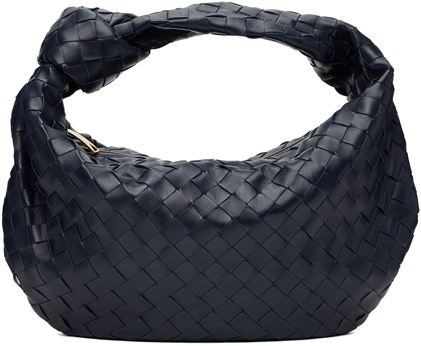 Bottega Veneta ブルー Teen Jodie バッグ Bottega Veneta Light Blue Intrecciato Woven Nappa Leather