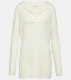 Gabriela Hearst Lunn cashmere and silk hoodie