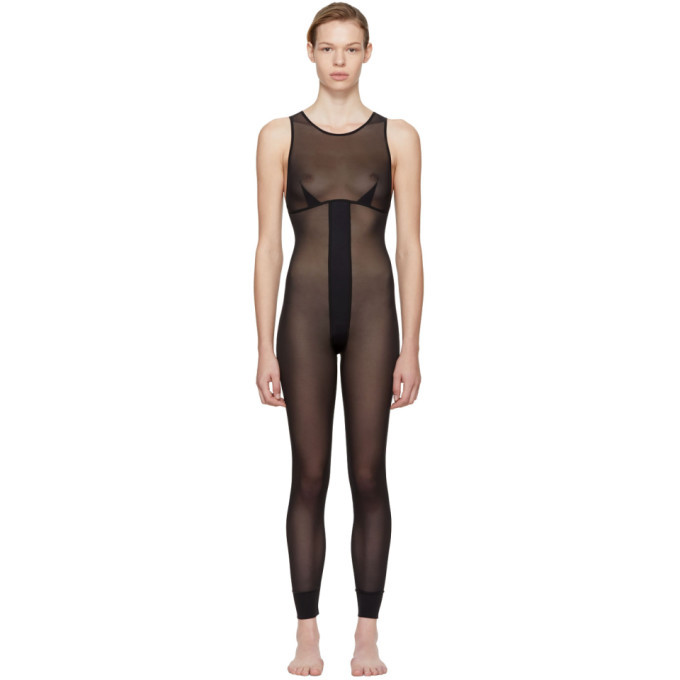 Photo: la fille dO Black Cant Quit Catsuit