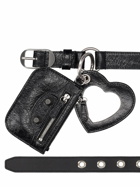 BALENCIAGA - 2cm Le Cagole Leather Belt