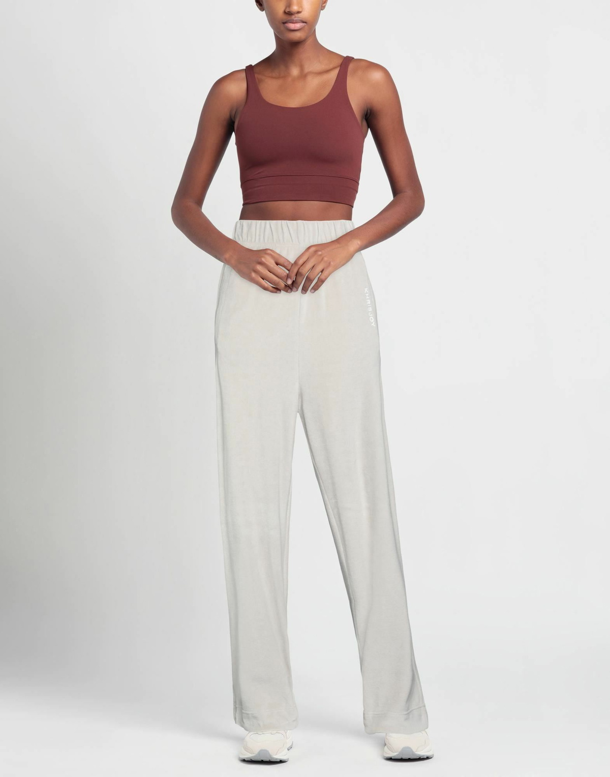 Khrisjoy Womens Pants in Beige