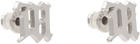 MISBHV Silver 'M' Classic Earrings