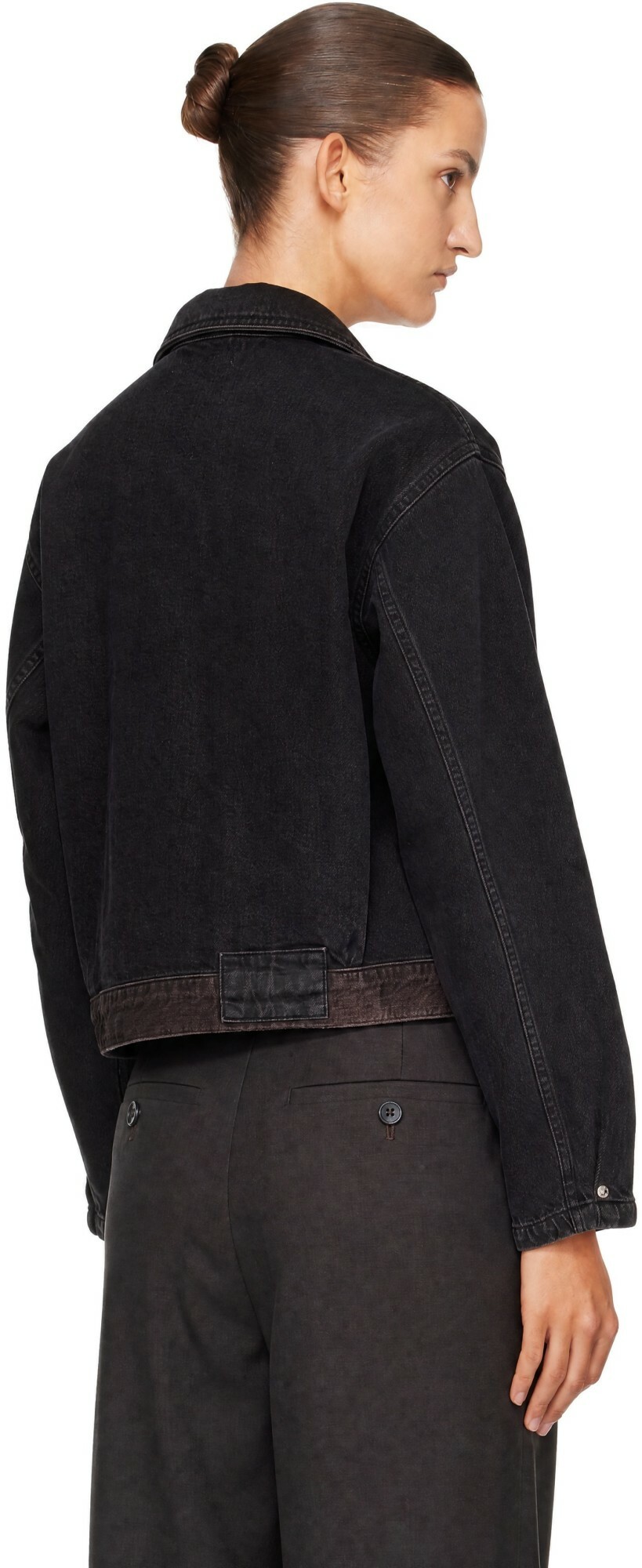 mfpen Black Decorator Denim Jacket