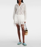 Loewe Paula's Ibiza Rio suede slip-on shoes
