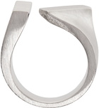 Tom Wood Silver Tilt Ring