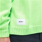 WTAPS Men's 04 Waffle Knit Jumper in Green
