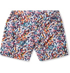 Incotex - Short-Length Printed Shell Swim Shorts - Multi
