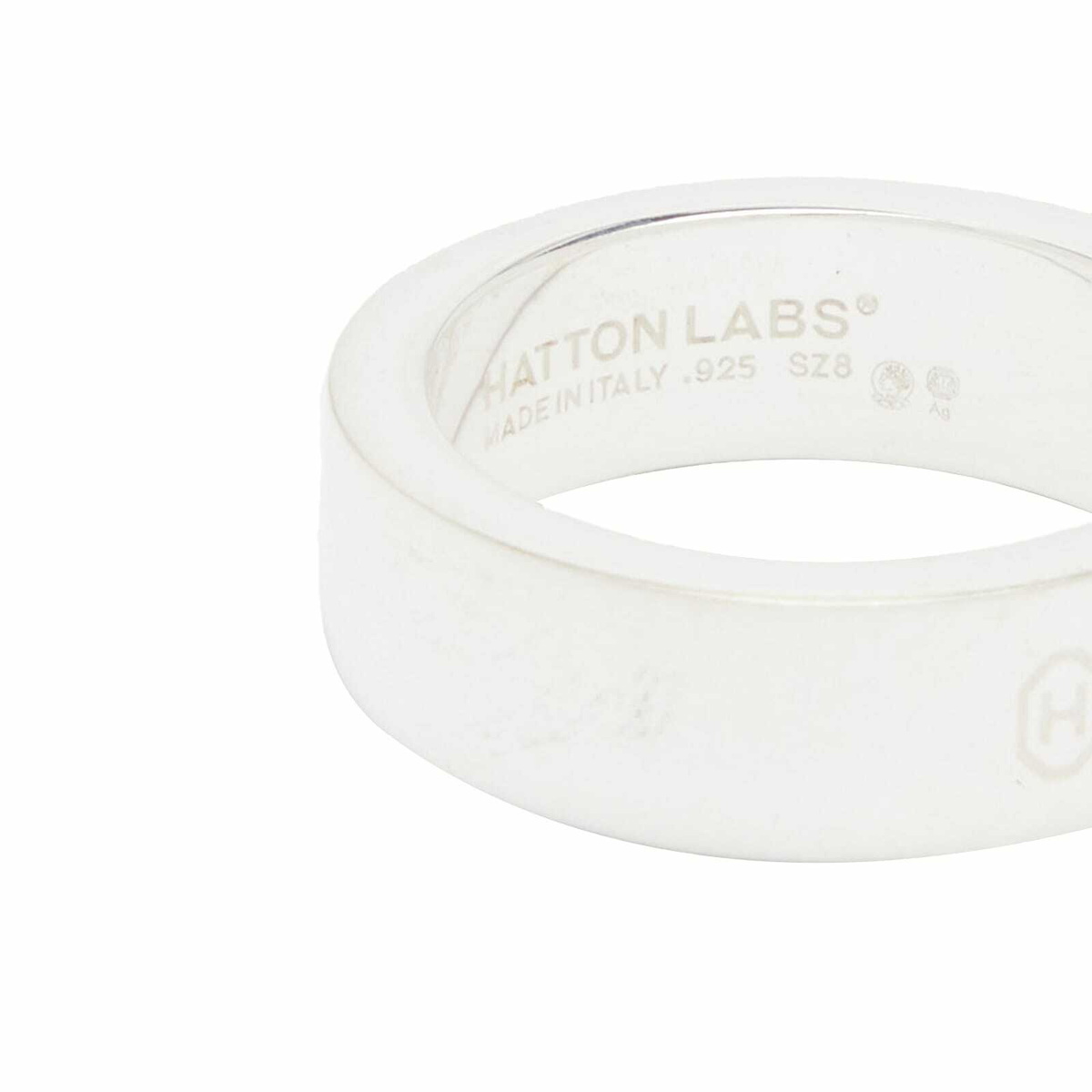 Hatton Labs Men's Classic Ring L in Sterling Silver