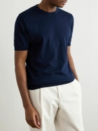 Kiton - Cotton T-Shirt - Blue