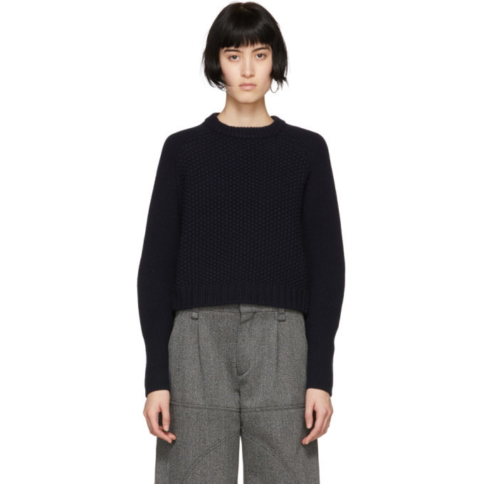 Photo: Chloe Navy Cashmere Chunky Sweater