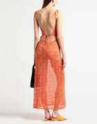 Marco Rambaldi Womens Maxi dress in Orange