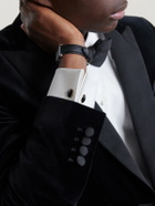 TOM FORD - 18Kt Yellow Gold Onyx Round Cufflinks