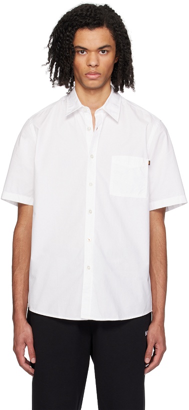 Photo: BOSS White Pocket Shirt