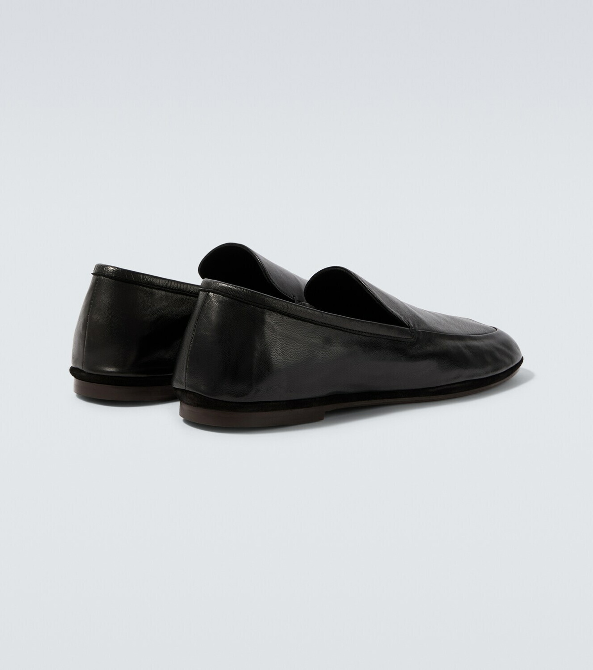 Lemaire Outdoor leather slip-on shoes
