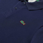 Lacoste Men's Twisted Essentials Polo Shirt in Navy/Green