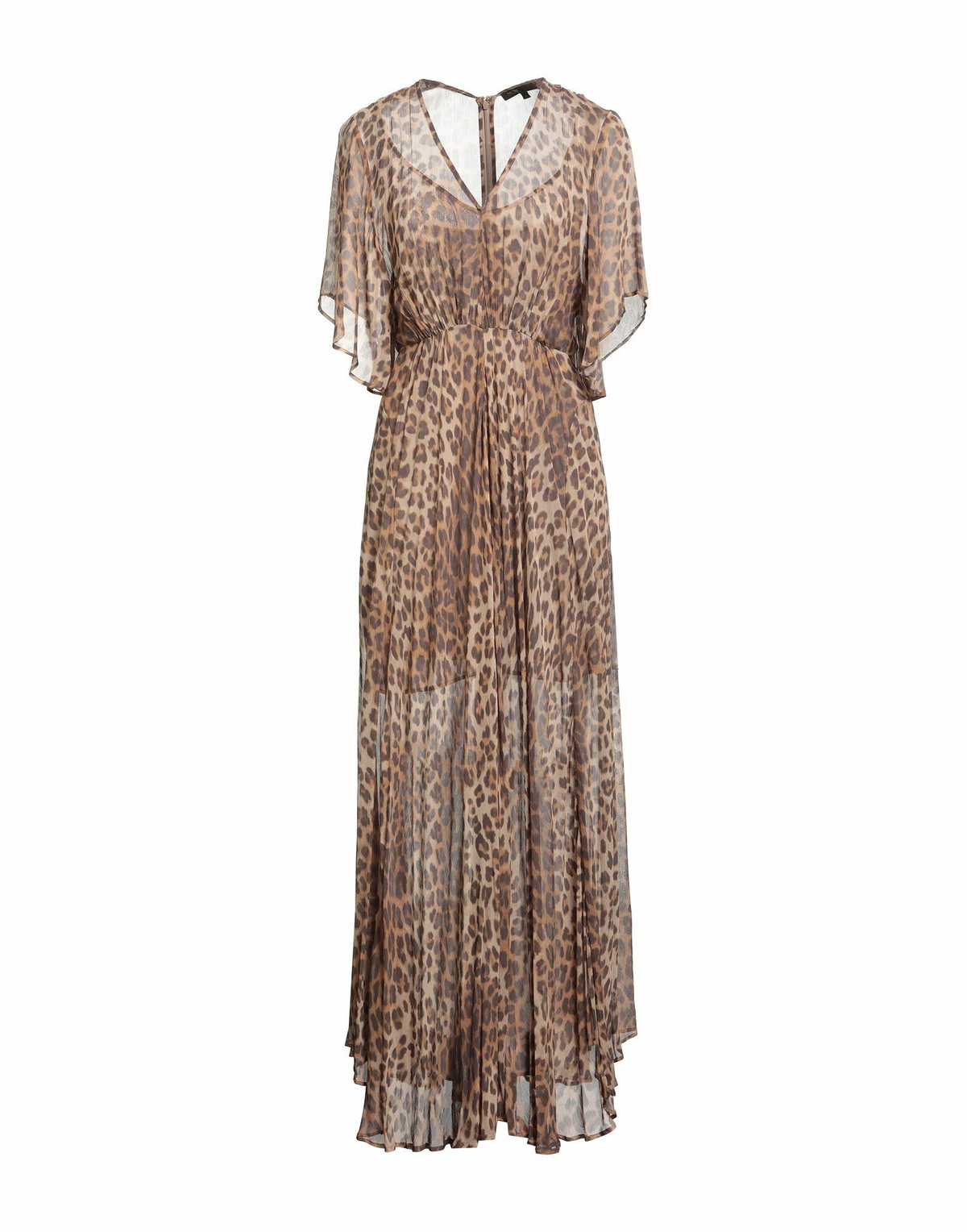 Maje Womens Maxi dress Camel