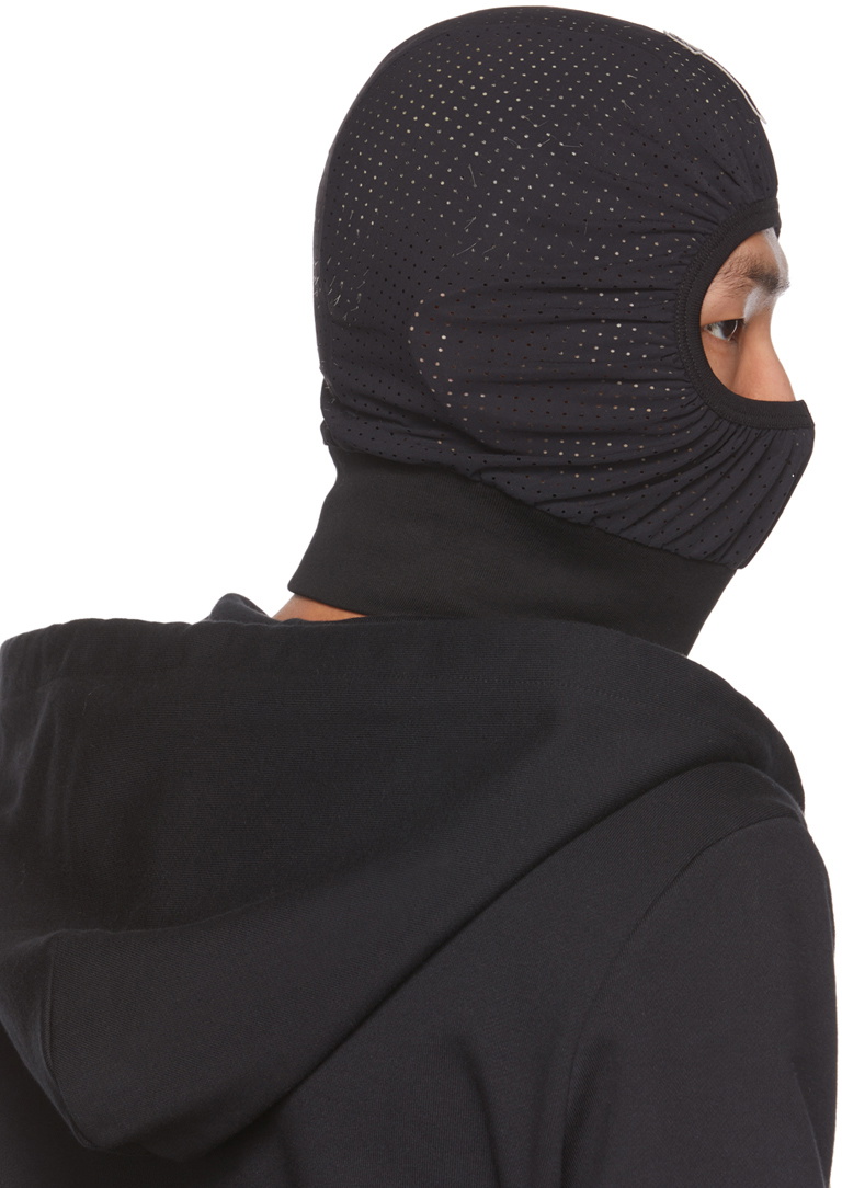 Rick Owens Black Champion Edition Mesh Balaclava