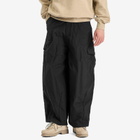 FrizmWORKS Men's Nylon Cargo Balloon Pants in Black