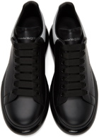 Alexander McQueen Black & Silver Oversized Sneakers