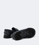 Gucci Horsebit suede loafers