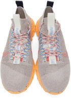 Nike Grey & Orange Space Hippie 01 Sneakers