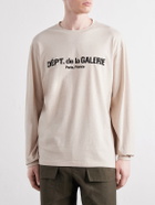 Gallery Dept. - Logo-Appliquéd Cotton-Jersey T-Shirt - Neutrals