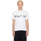 Off-White White Bookish Scarf Regular T-shirt