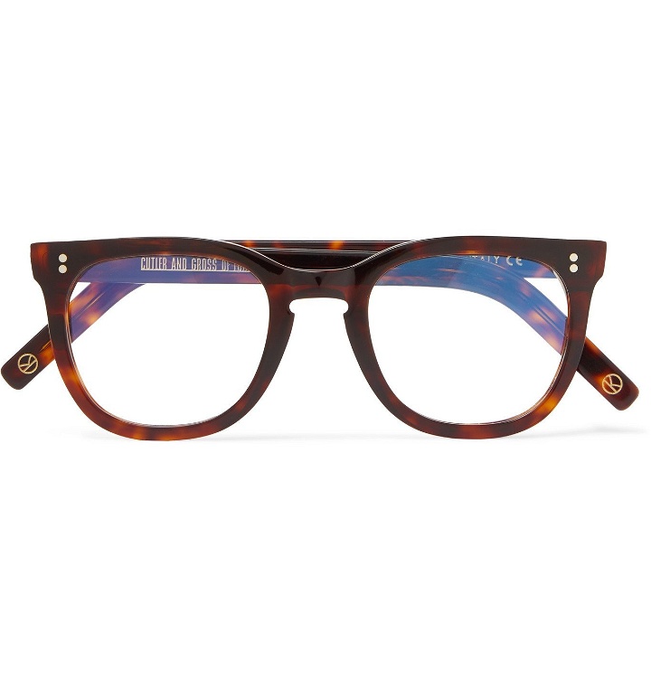 Photo: Kingsman - Cutler and Gross Square-Frame Tortoiseshell Acetate Optical Glasses - Tortoiseshell