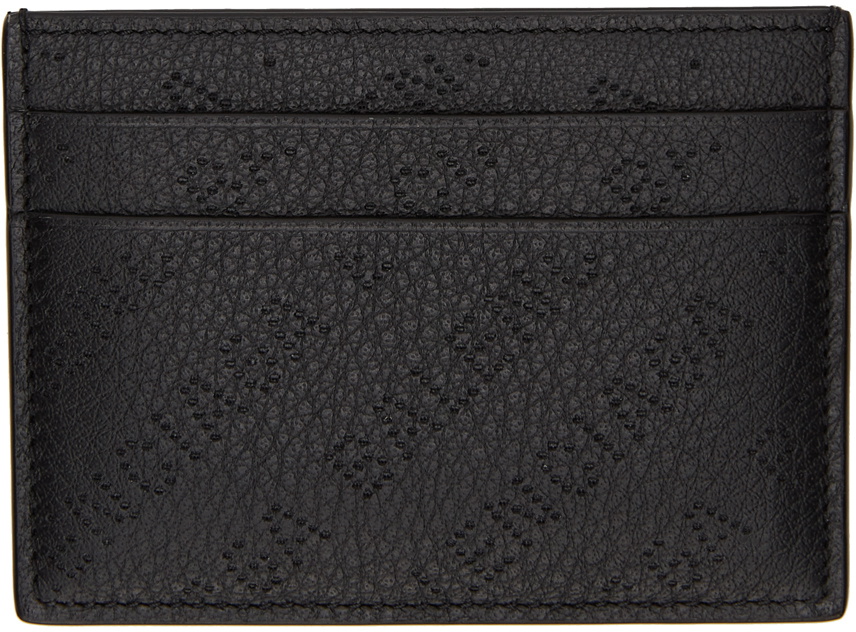 Balenciaga - Car Leather Phone And Cardholder - Mens - Black
