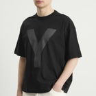 YMC Men's Triple Y Print T-Shirt in Black